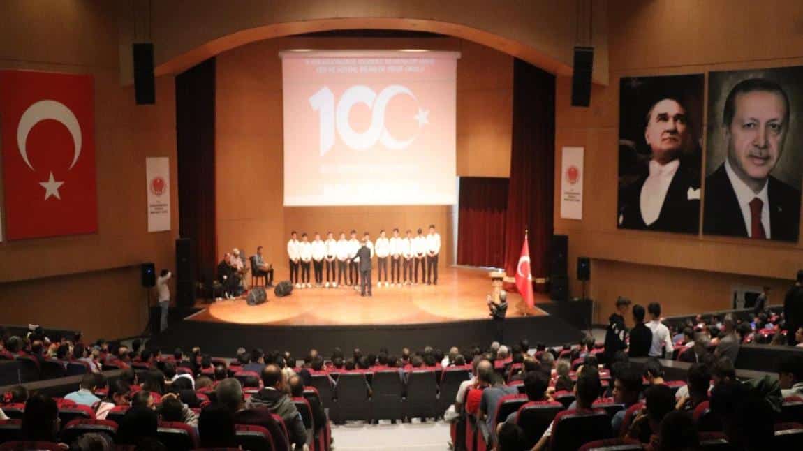 Cumhuriyetin 100. Yılı Kutlamaları Şehit ve Gazileri Anma Programı Yaptık